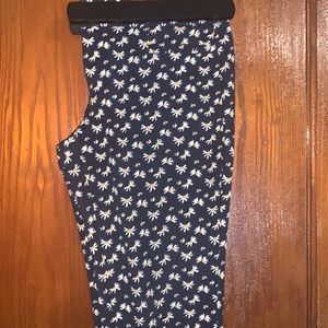 Banana republic, daisy inspired zero petite dress pants